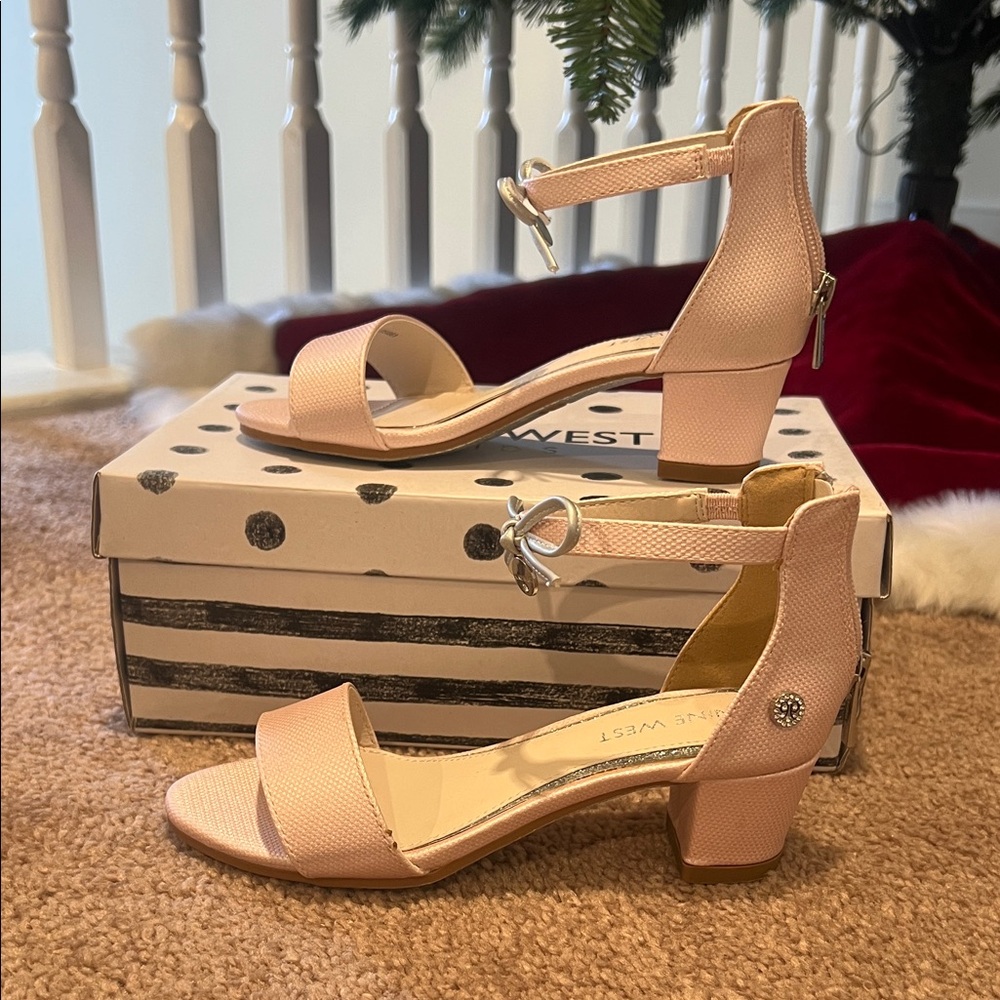 Nine West Blush Ankle Strap Heels